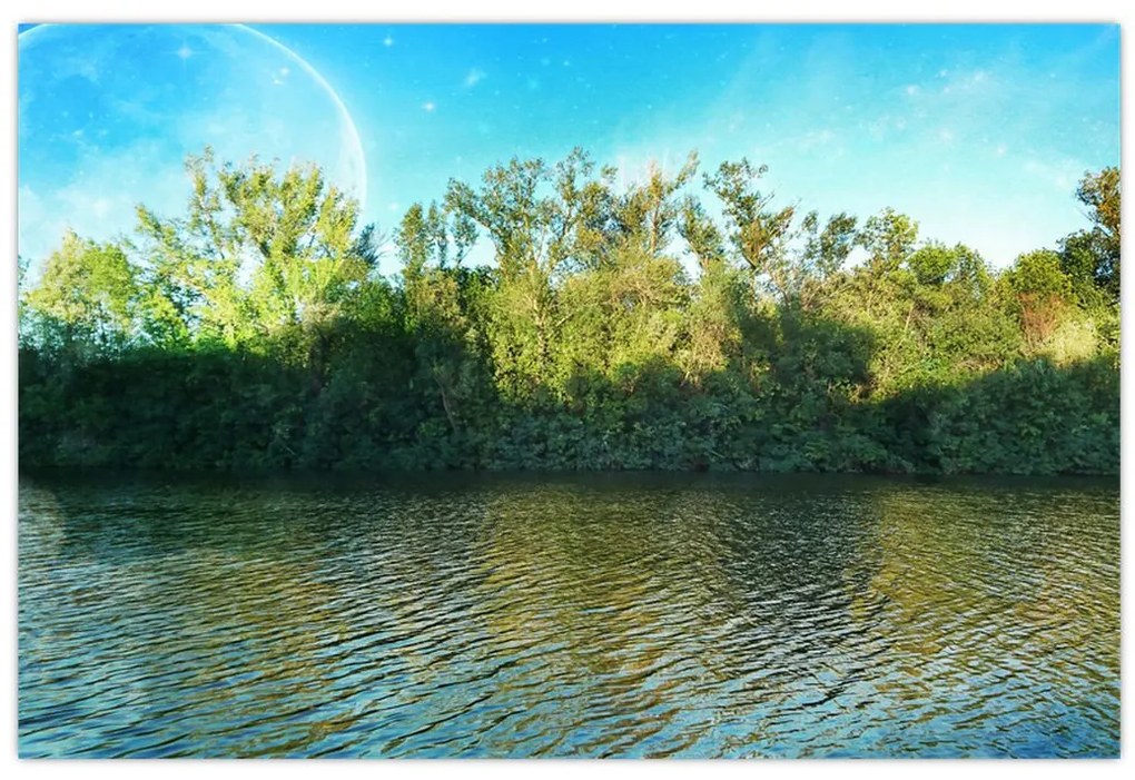 Tablou - lac (90x60 cm)