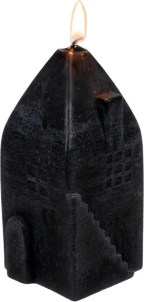 Lumanare cilindrica HOUSIX 13 cm - mai multe culori Culoare: Negru
