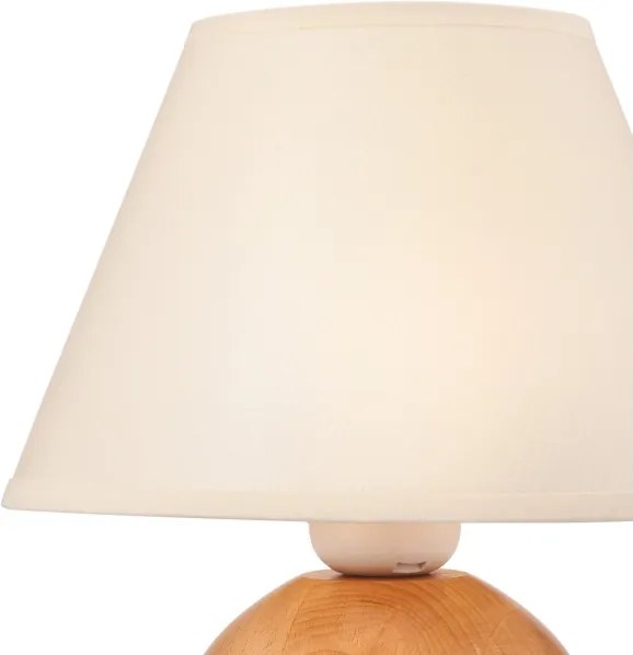 Abajur de schimb JUTA, E27, Ø 19 cm, crem