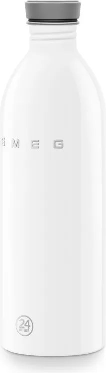 Sticla Smeg Urban WBF02WH, 1 l, Inchidere ermetica, Fara VRA, Otel inoxidabil, Alb