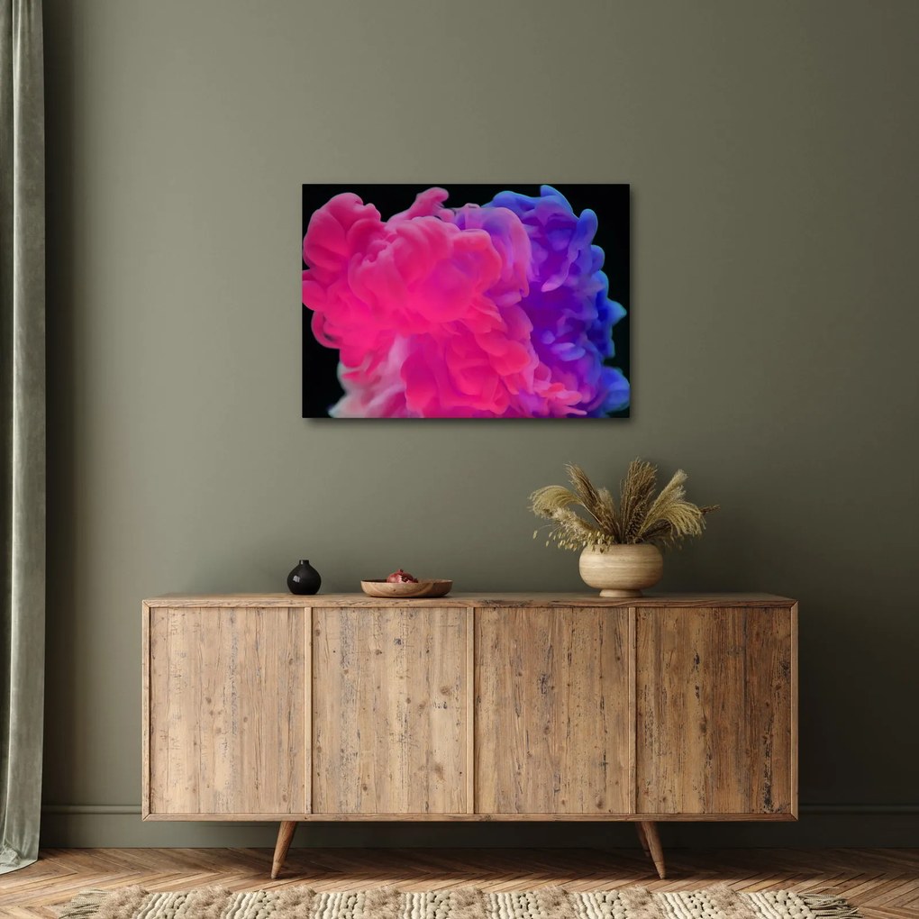 Tablou cu fum colorat (70x50 cm)