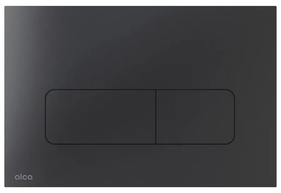 Clapeta de actionare Alca Flat MOON-BLACK negru mat