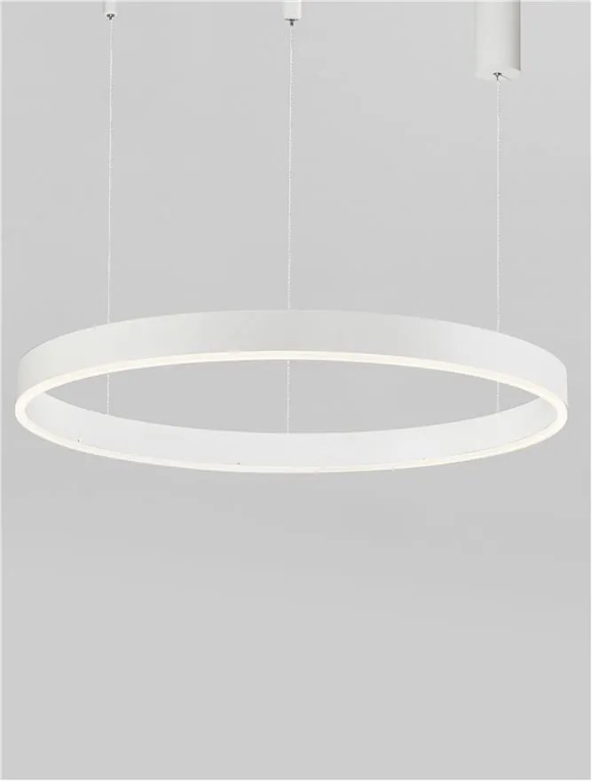 Lustra LED dimabila design circular MOTIF D-80cm