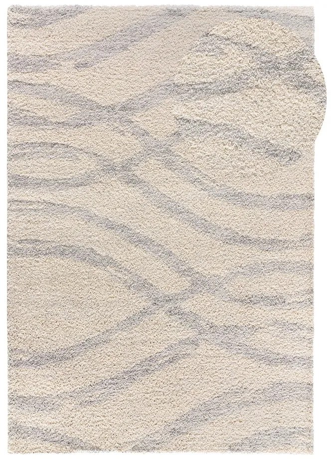 Covor gri deschis-crem 80x150 cm Helia – Universal