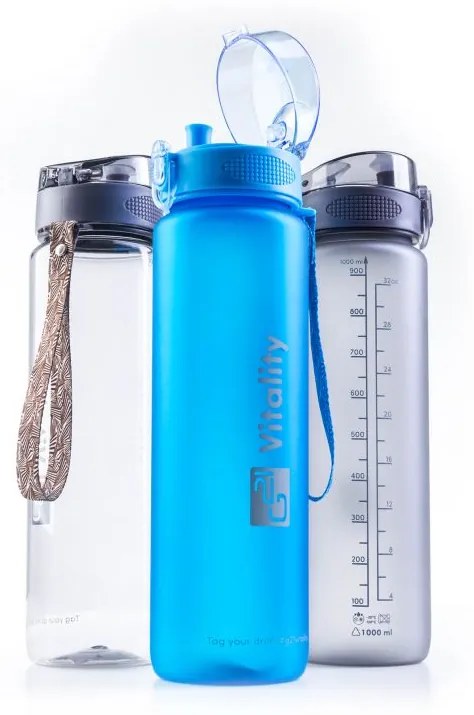 Sticlă de băut G21, 1000 ml, albastră