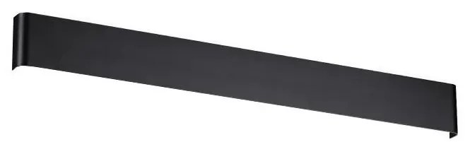 Aplică LED Ideal Lux DELTA LED/30W/230V 4000K 83 cm CRI 90 negru