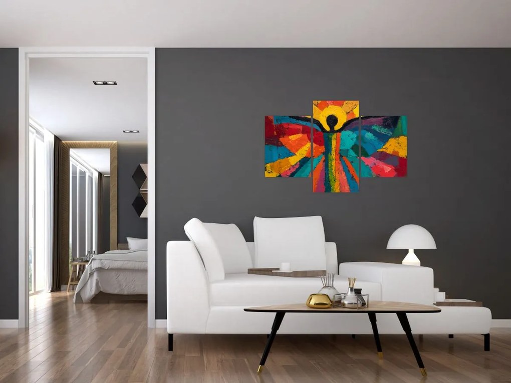 Tablou - Înger pictat (90x60 cm)