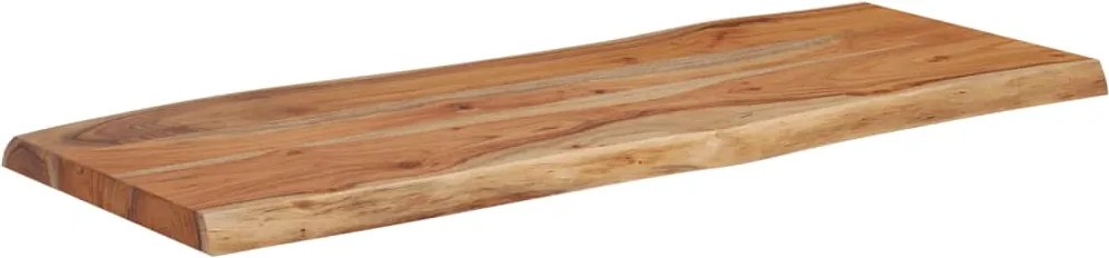 vidaXL Blat masă 90x40x2,5 cm dreptunghiular lemn acacia margine vie