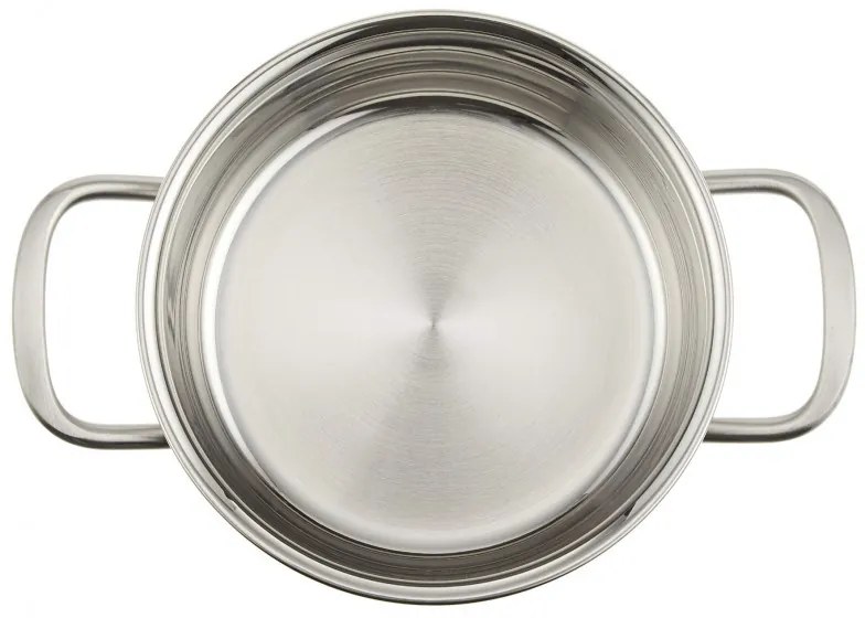 Oala cu capac sticla Zwilling Pico 66653120, 1 L, 12 cm, Otel inoxidabil 18/10, Cuptor si inductie, Argintiu