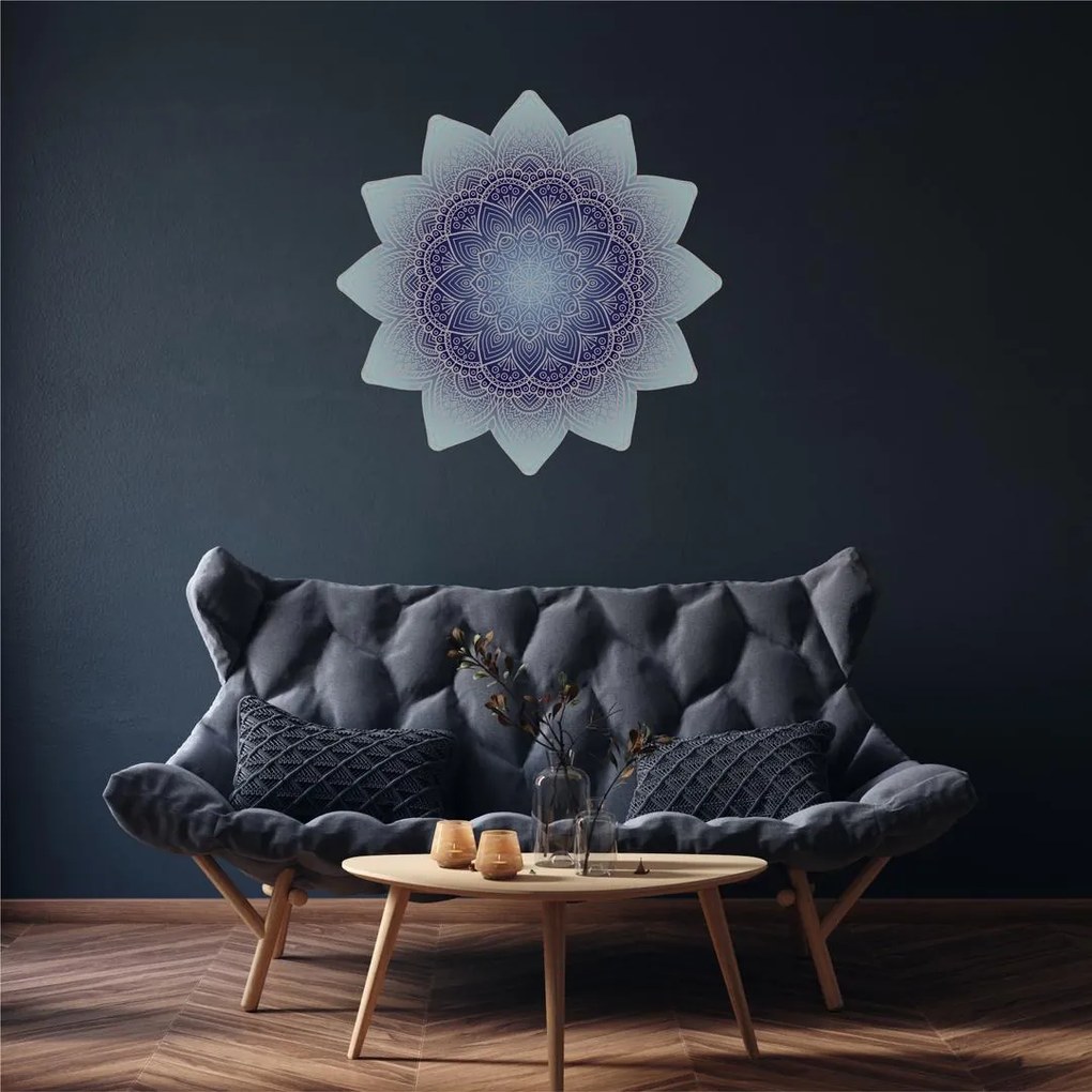 Autocolante de perete - Mandala - albastru