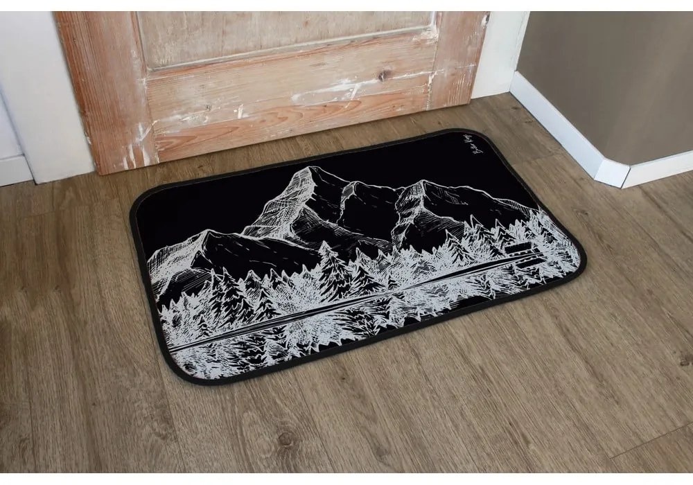 Covoraș de intrare 45x75 cm Cabin in the Mountains – Butter Kings