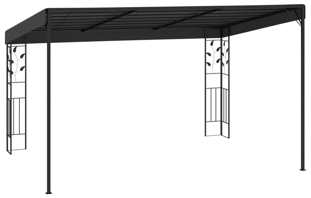 Pavilion de perete, antracit, 4 x 3 x 2,5 m Antracit, 4 x 3x 2.5 m