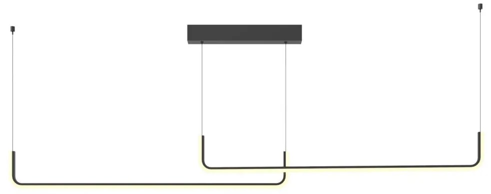 Lustra suspendata liniara LED Urus