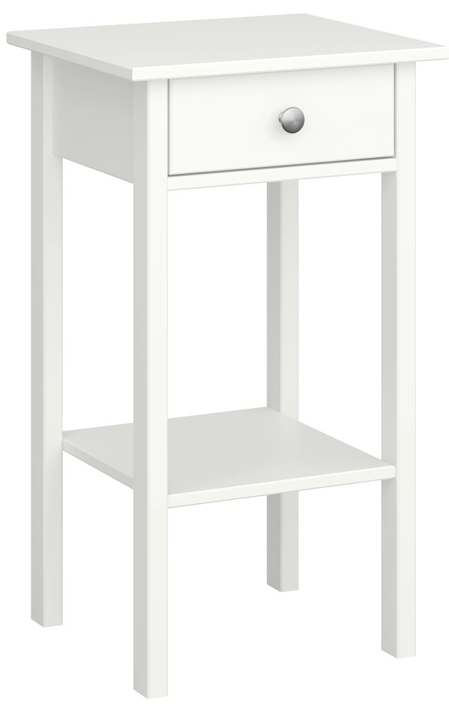 Tvilum Noptiera cu 1 sertar Culoare alba, VITUS