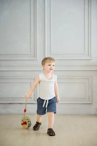Cilindru din lemn pe bară Classic world
