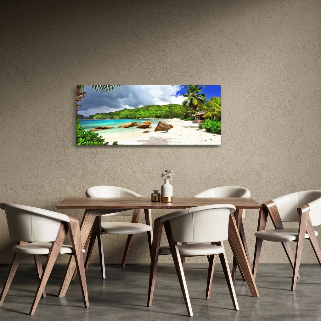 Tablou - Takamaka, Seychelles (120x50 cm)