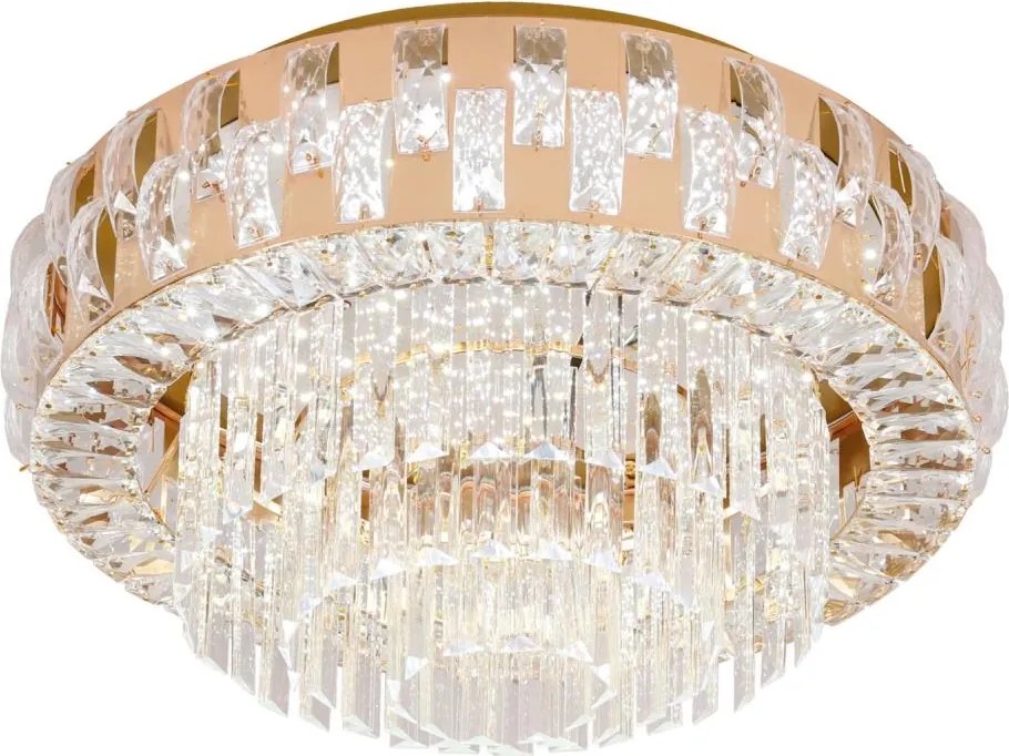 BRILAGI - Plafonieră LED dimerizabilă AURELIA LED/45W/230V Ø 50 cm aurie + telecomandă