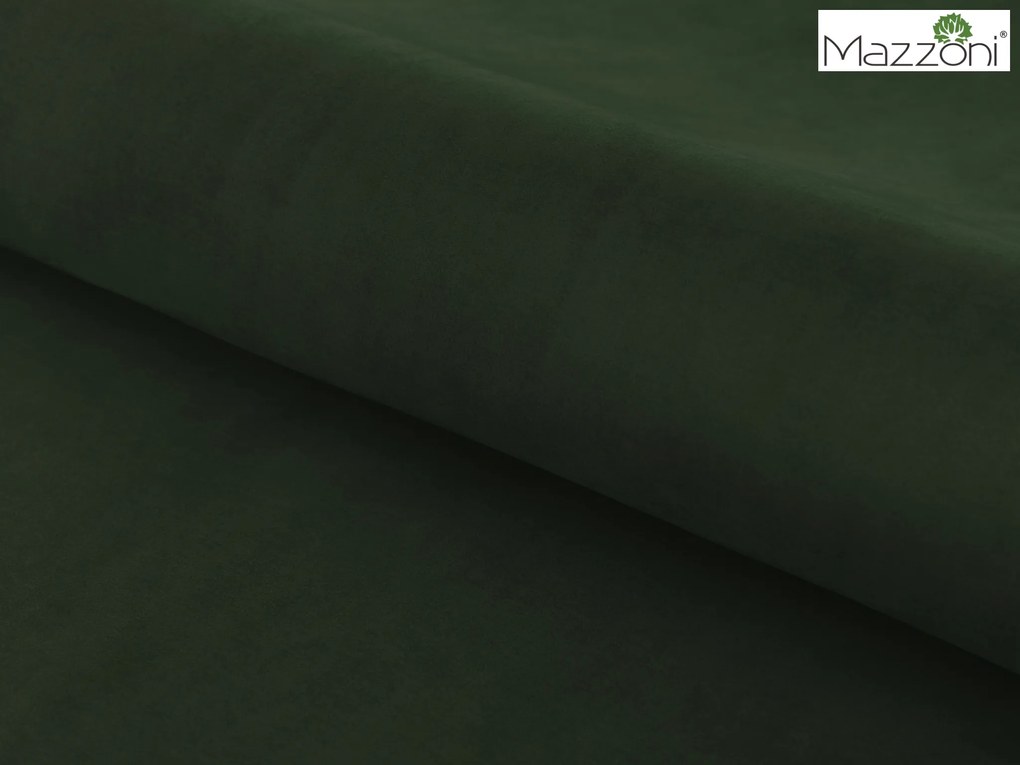MAZZONI EXPORT IRIS Verde Pădure (material Victoria 68AC) - SCAUN MODERN TAPIȚAT PENTRU SALON/SUFRAGERIE LOFT