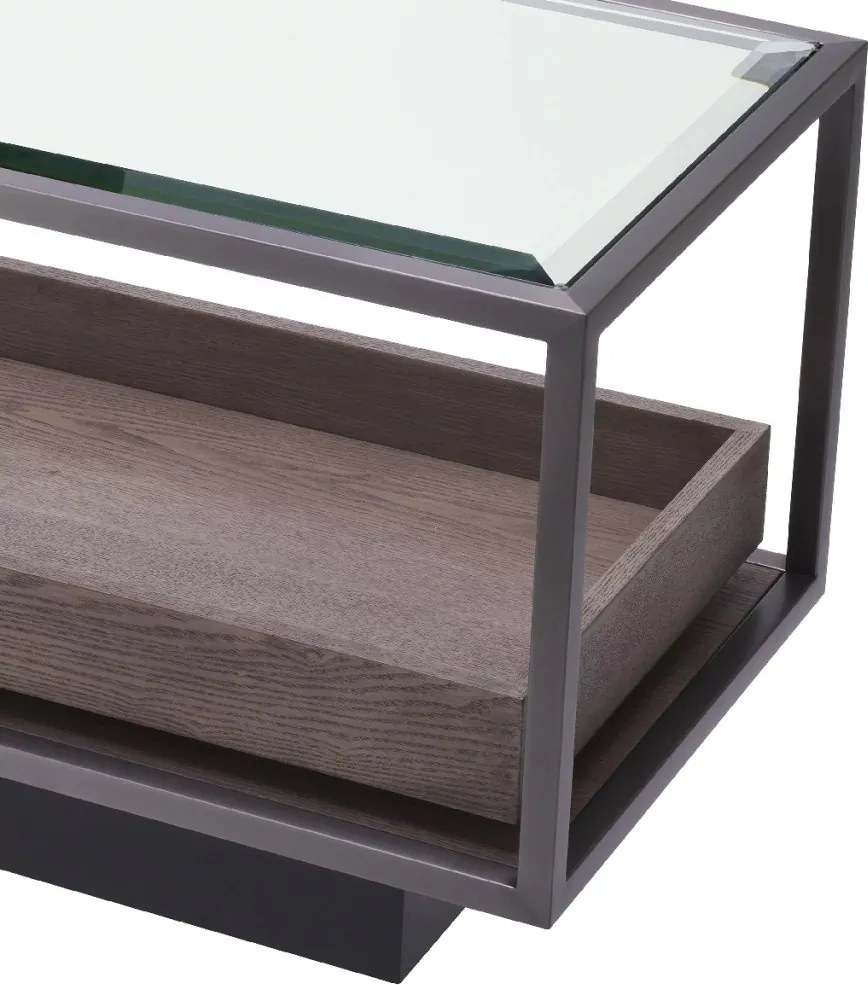 Masuta laterala design LUX Roxton, 90x42cm