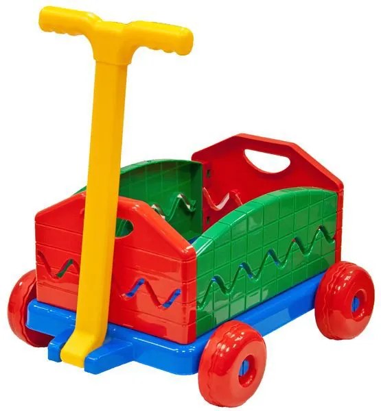 Cărucior din plastic 40x32x20cm pliabil cu mâner