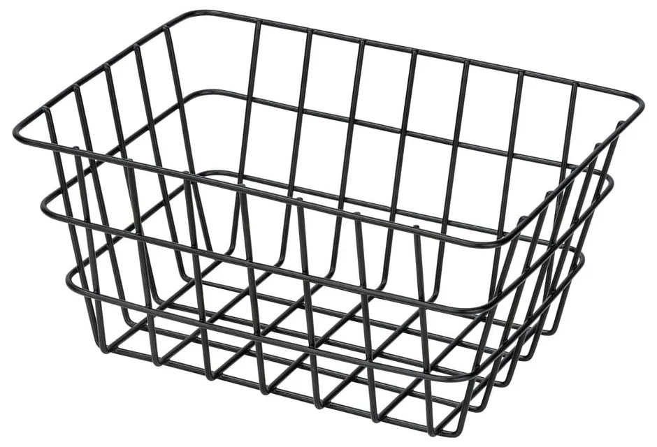 Coș depozitare Wenko Viana, negru