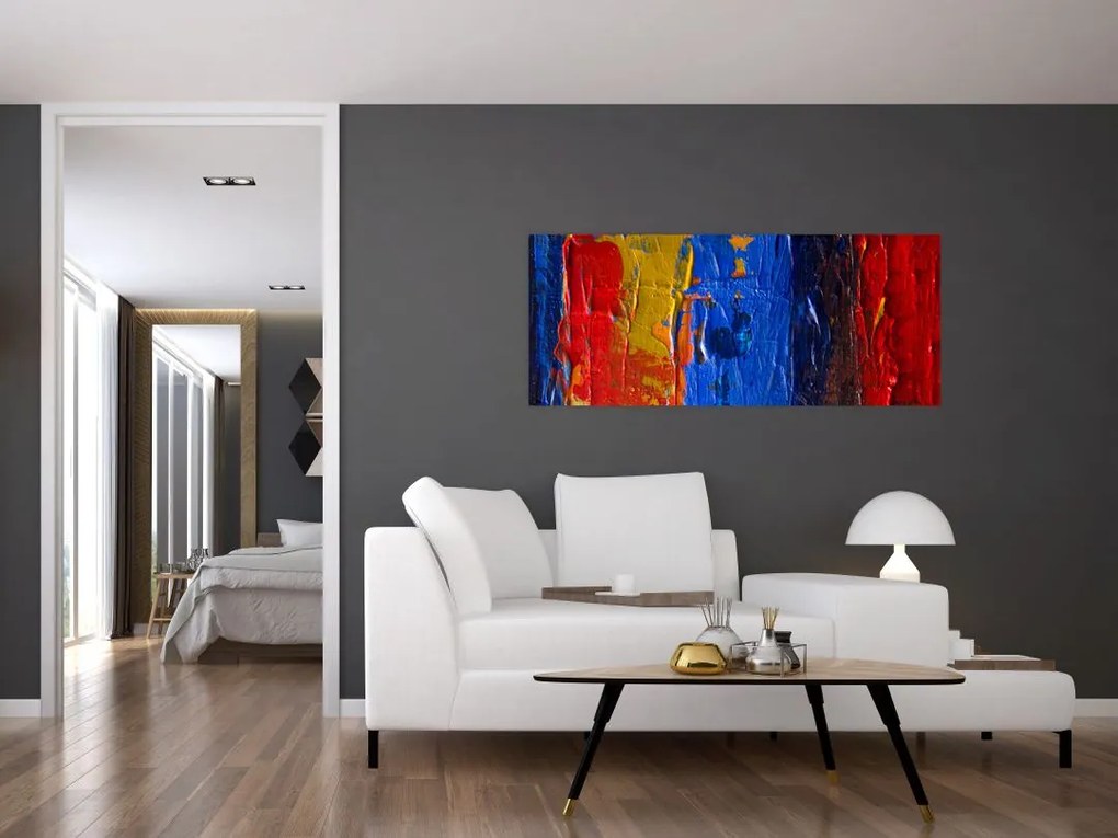 Tabloul cu culorile pentru artiști (120x50 cm)