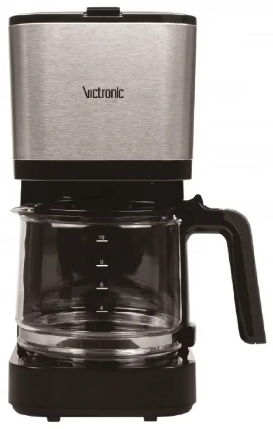 Filtru de cafea Victronic VC607, 750 W, 1.25 l, Negru
