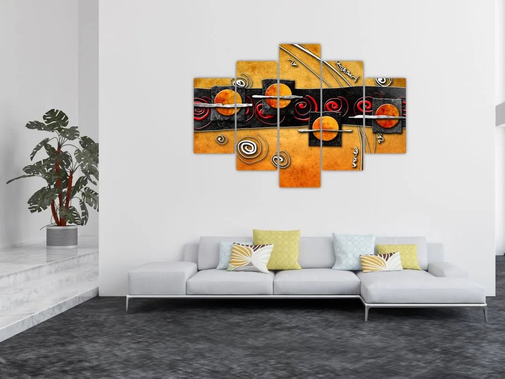 Tablou abstacției - Panete (150x105 cm)