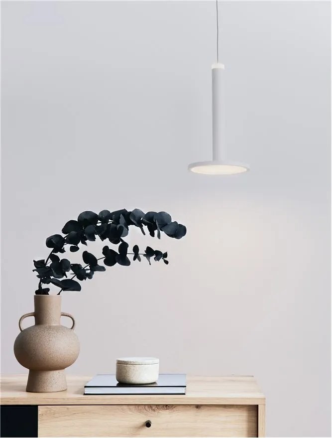 Lustra / Pendul LED modern design minimalist PALENCIA alb