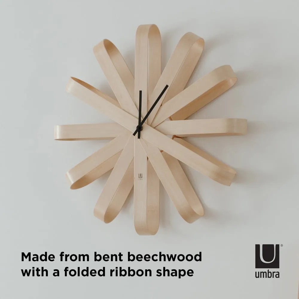 Ceas de perete ø 51 cm Ribbonwood – Umbra