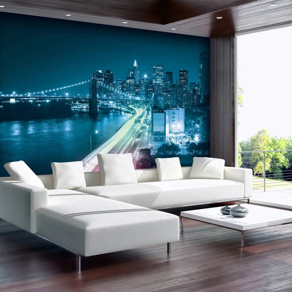 Fototapet - New York Brooklyn Bridge City (152,5x104 cm)