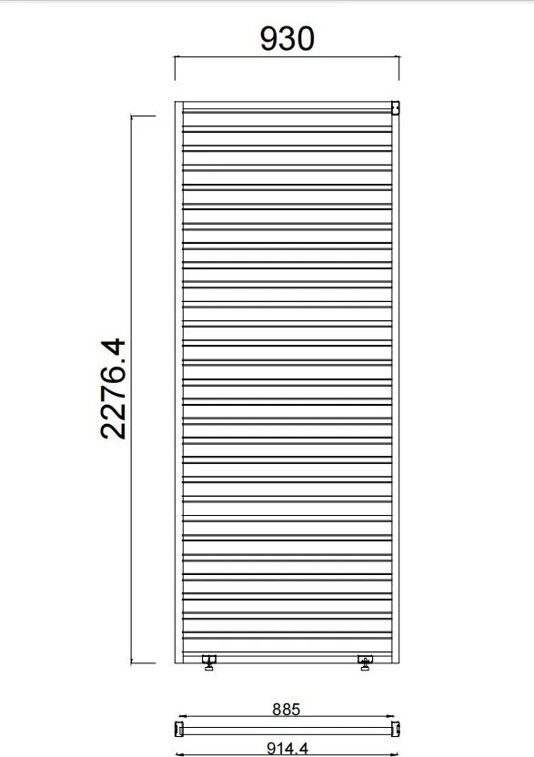 Panou pentru pergolă bioclimatică – Rojaplast