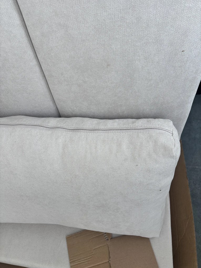 OFERTA Canapea extensibila in forma de U SEVIO 311x145 cm, crem + 2 perne GRATUIT II. calitate