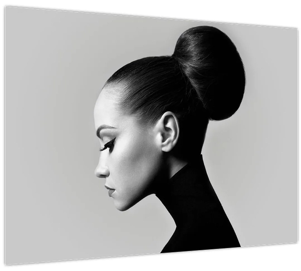 Tablou - Profilui femeii frumoase (70x50 cm)