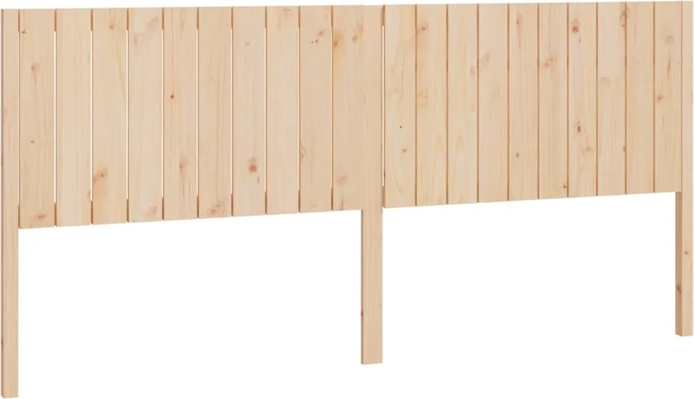 vidaXL Tăblie de pat, 205,5x4x100 cm, lemn masiv de pin