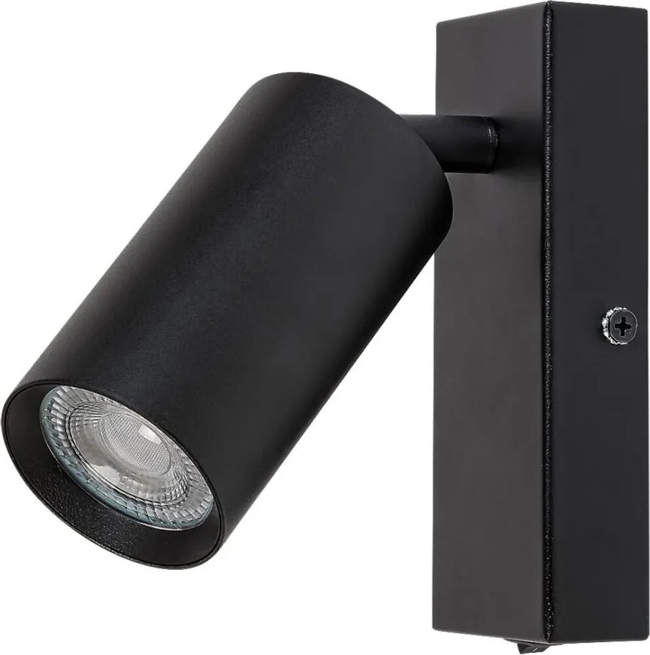 Aplica cu spot directionabil design modern SOLO negru