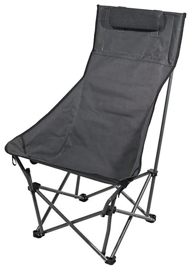 Scaun pliabil de drumeție gri