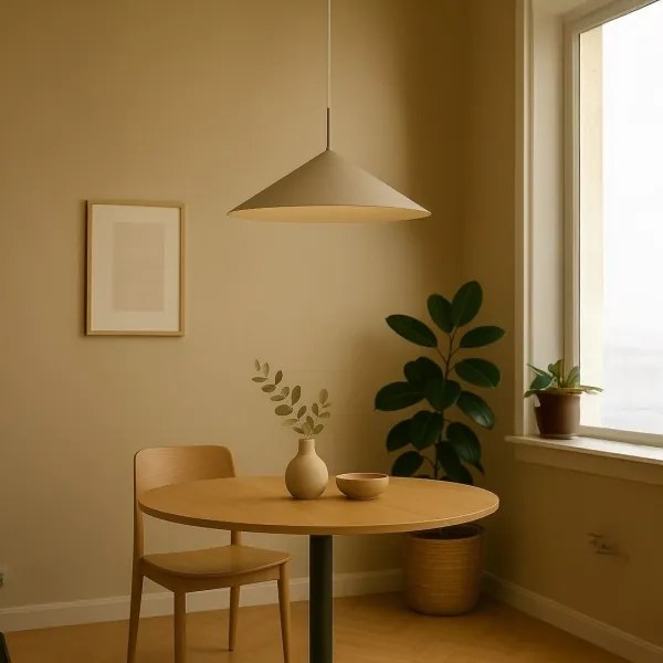 Lustră pe cablu CAPITAL 1xGX53/15W/230V, Ø 60 cm, bej