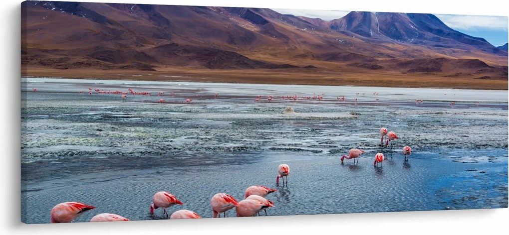 Tablou - Flamingo (120x50 cm)