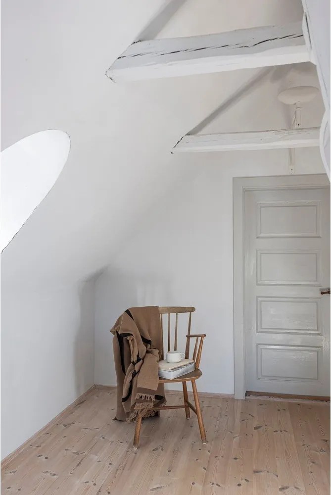 Pătură maro deschis 130x175 cm Shadow – Mette Ditmer Denmark