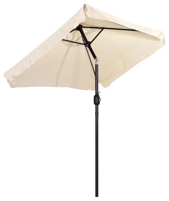 Umbrelă de grădină bej 200 x 140 cm