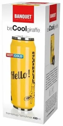 Cană Termos Banquet BE COOL Giraffe 430 ml