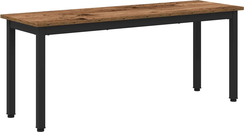 vidaXL bancă Lemn vechi 110 x 35 x 45 cm Lemn compozit