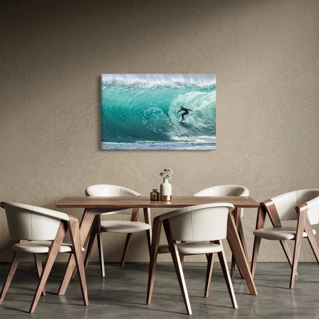 Tablou cu surferi (90x60 cm)