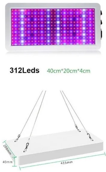 Pendul LED pentru creșterea plantelor LED/36W/230V IP44