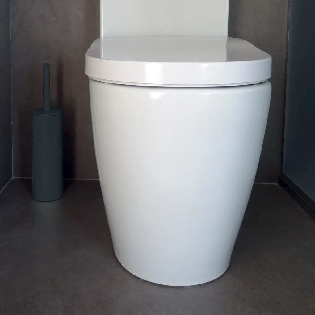 Spirella perie pentru WC Akira, negru mat
