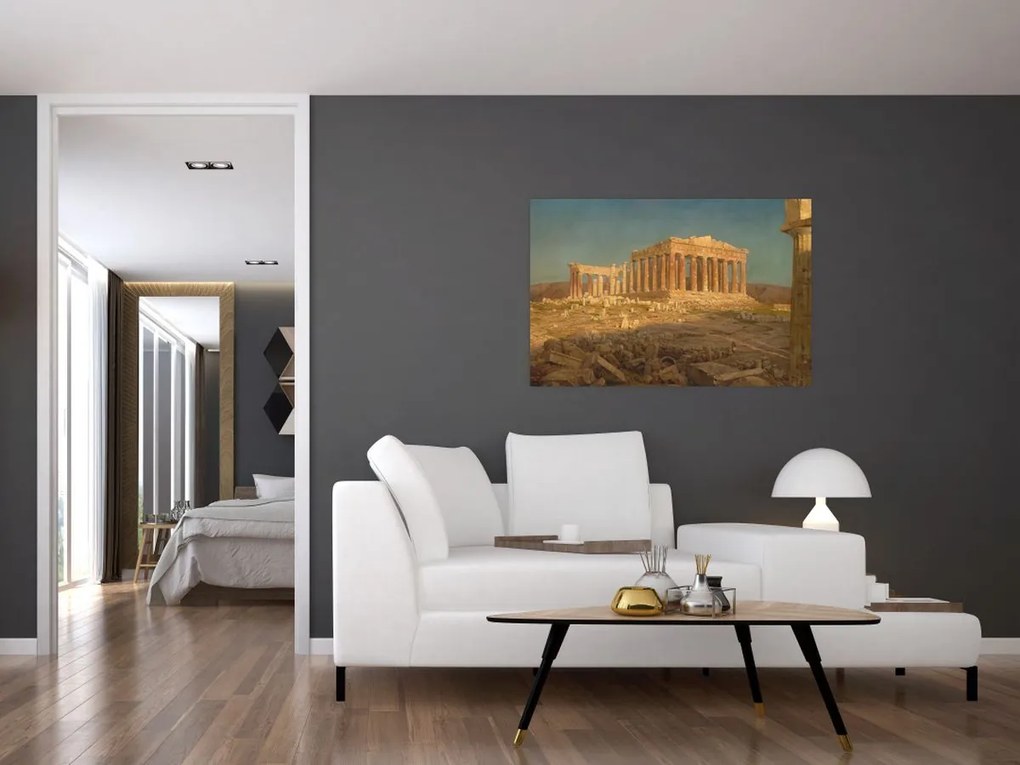 Tablou - Frederic Edwin Church, The Parthenon, reproducere (90x60 cm)