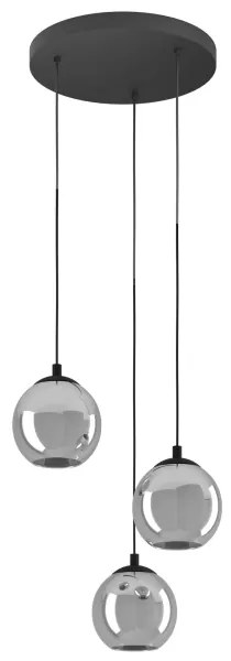 Lustră pe cablu ARISCANI 3xE27/40W/230V Eglo 98653