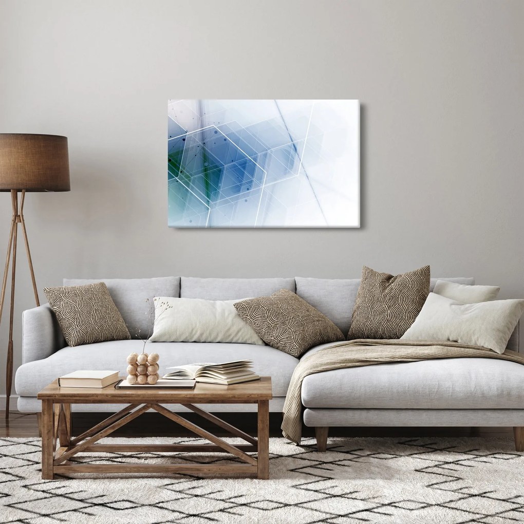 Tablou - Figuri geometrice (90x60 cm)