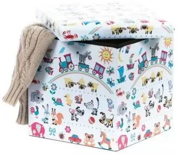 Taburet Design Toys, multicolor, 38x38x37.5 cm